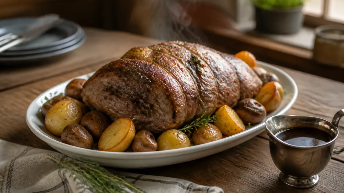 Rôti de veau au Cookéo : la cuisson parfaite sans surveillance