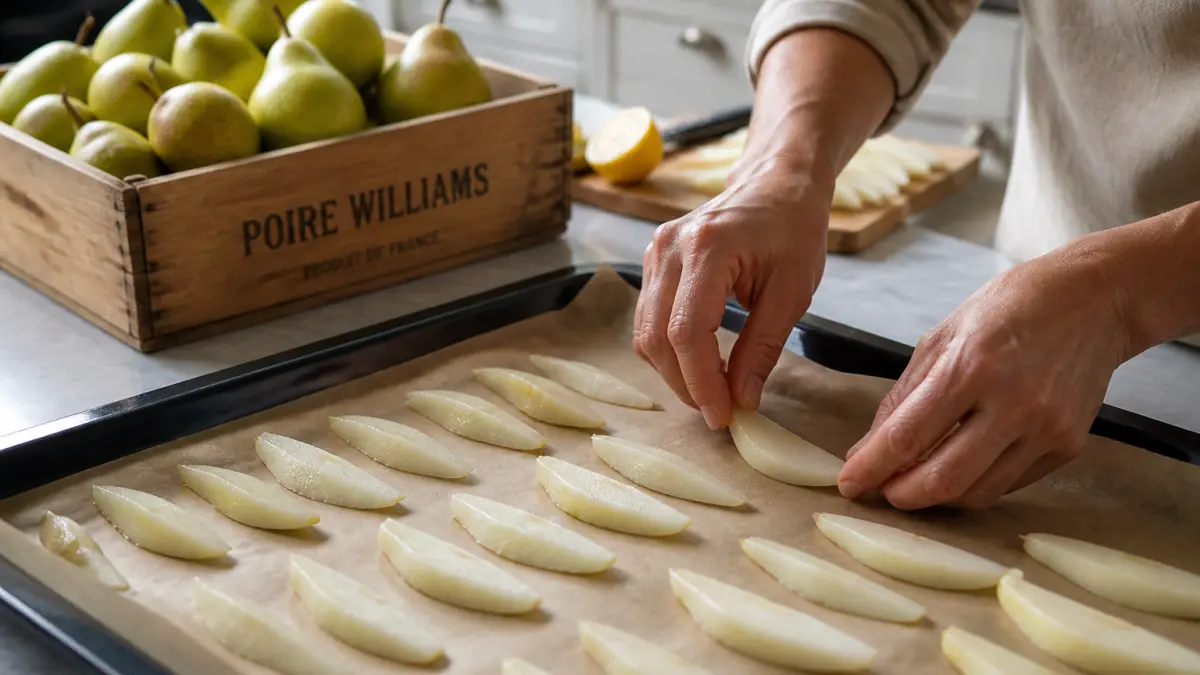 Congeler des poires : la technique pour préserver leur texture