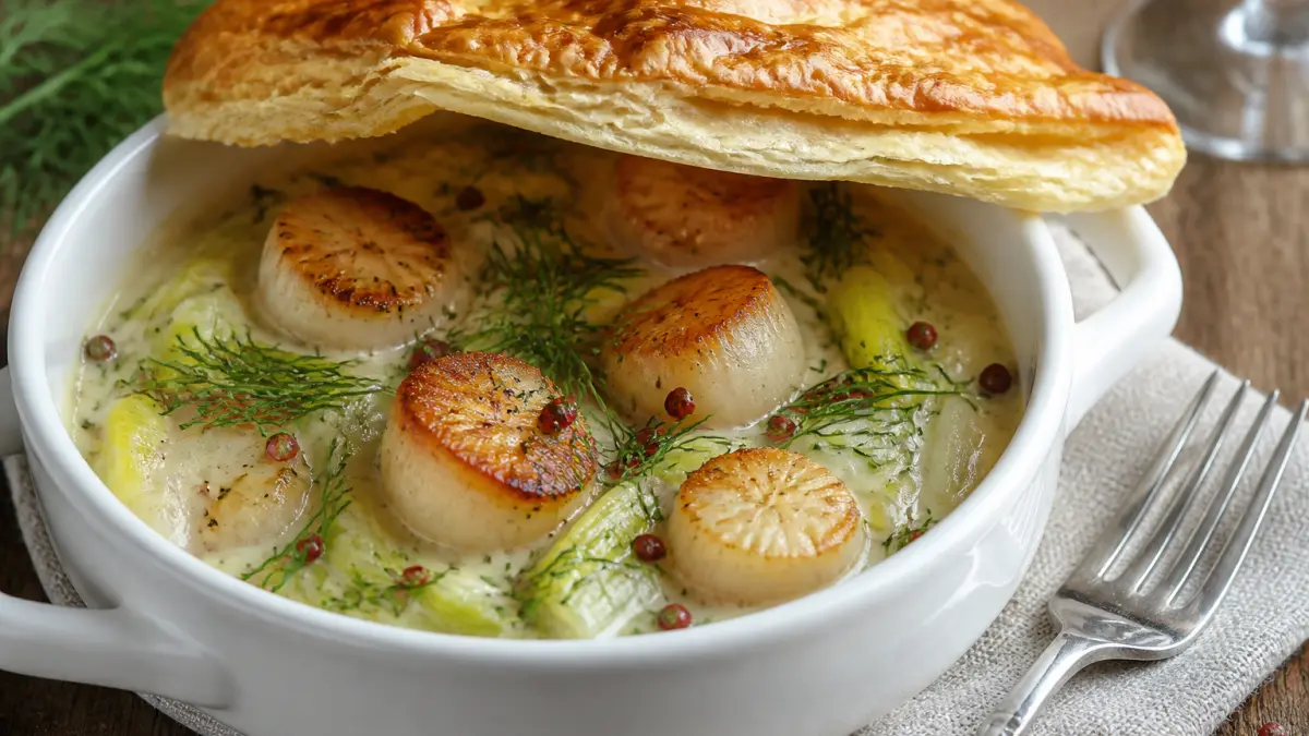 Cassolette saint-jacques poireaux : la recette qui change de l'ordinaire