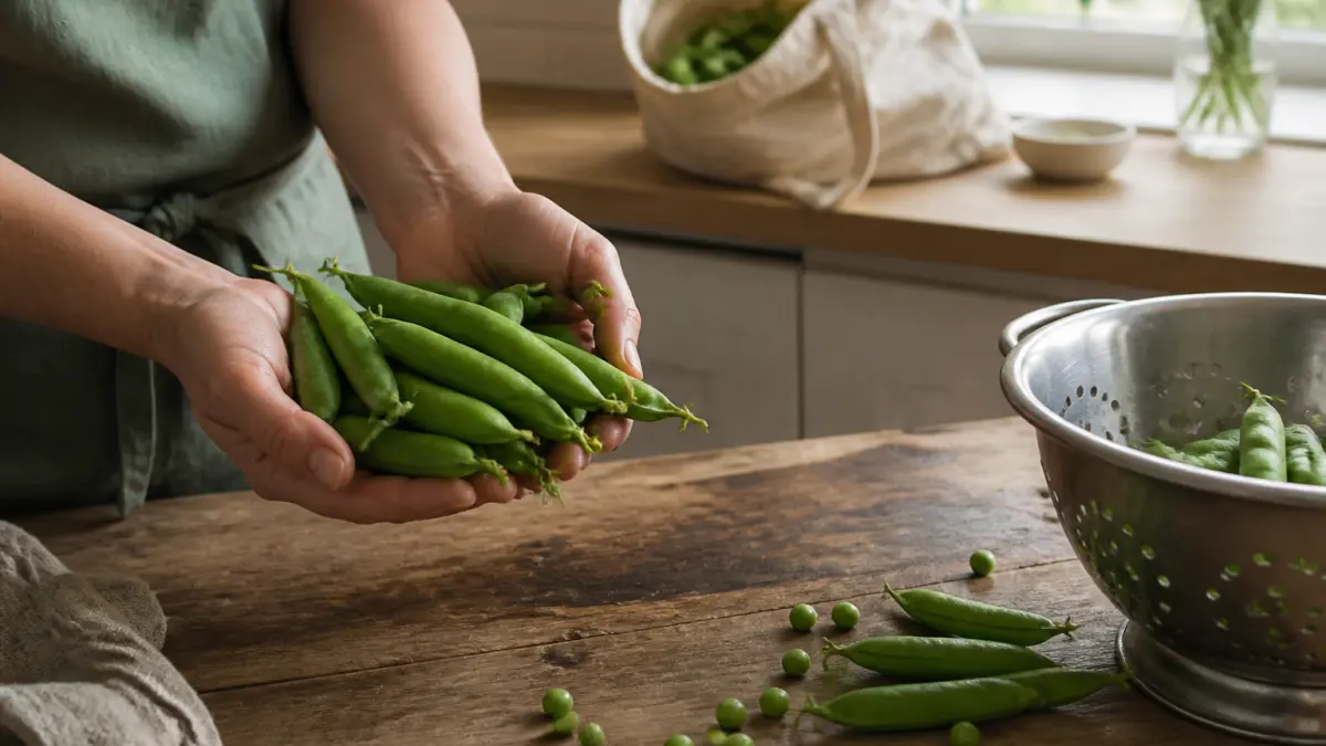 Petits pois frais au congélateur : faut-il vraiment les blanchir ?