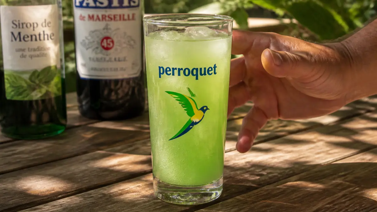 Pourquoi le cocktail perroquet au pastis est-il si rafraîchissant ?