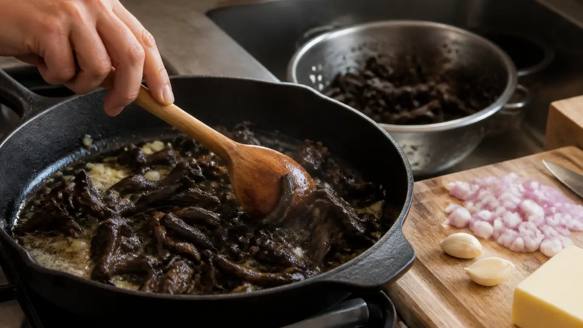 Trompette de la mort : comment les cuisiner ?