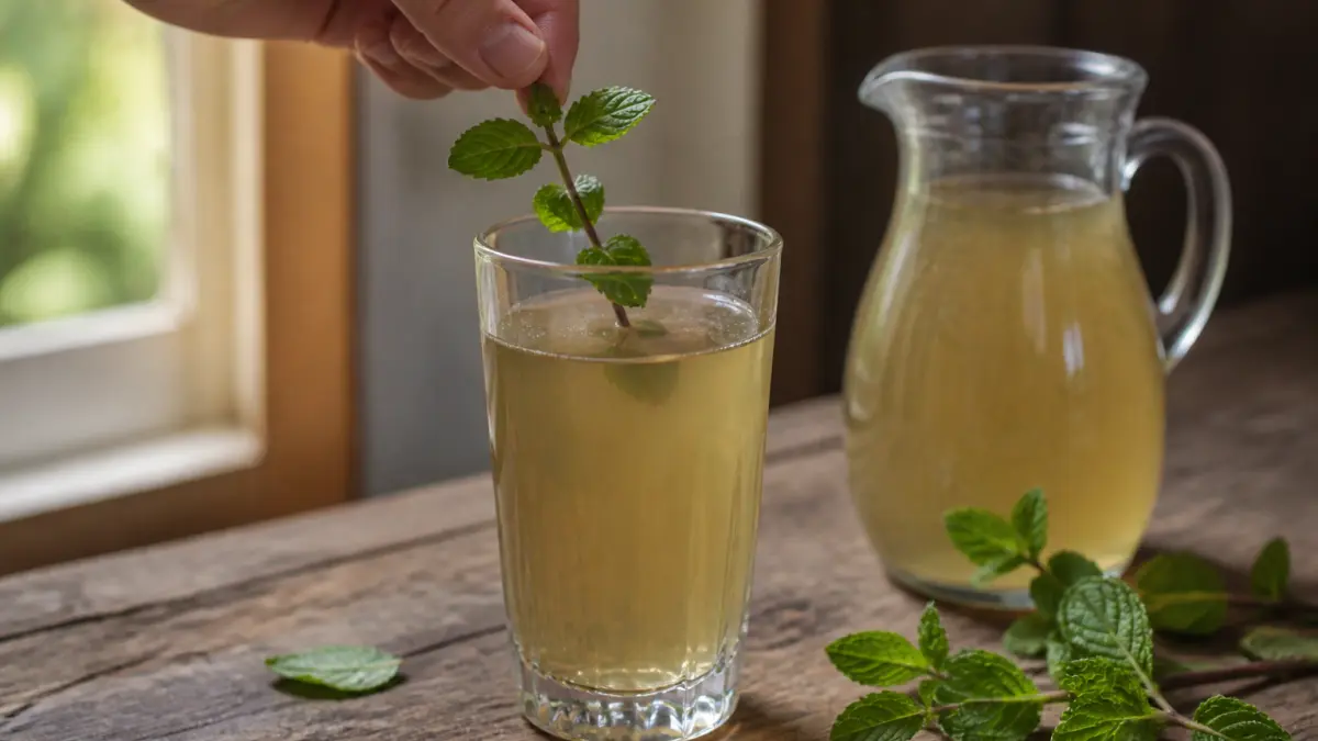 Sirop de menthe maison : la recette rafraîchissante