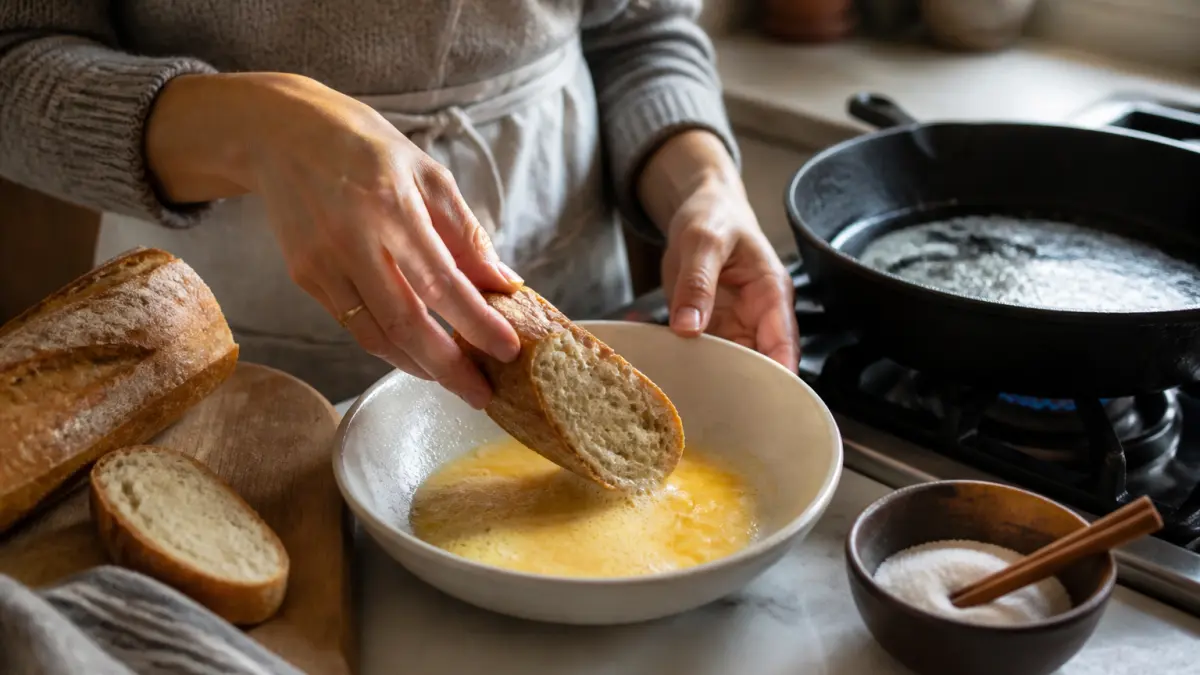 Pain perdu facile : la recette pour ne rien gâcher